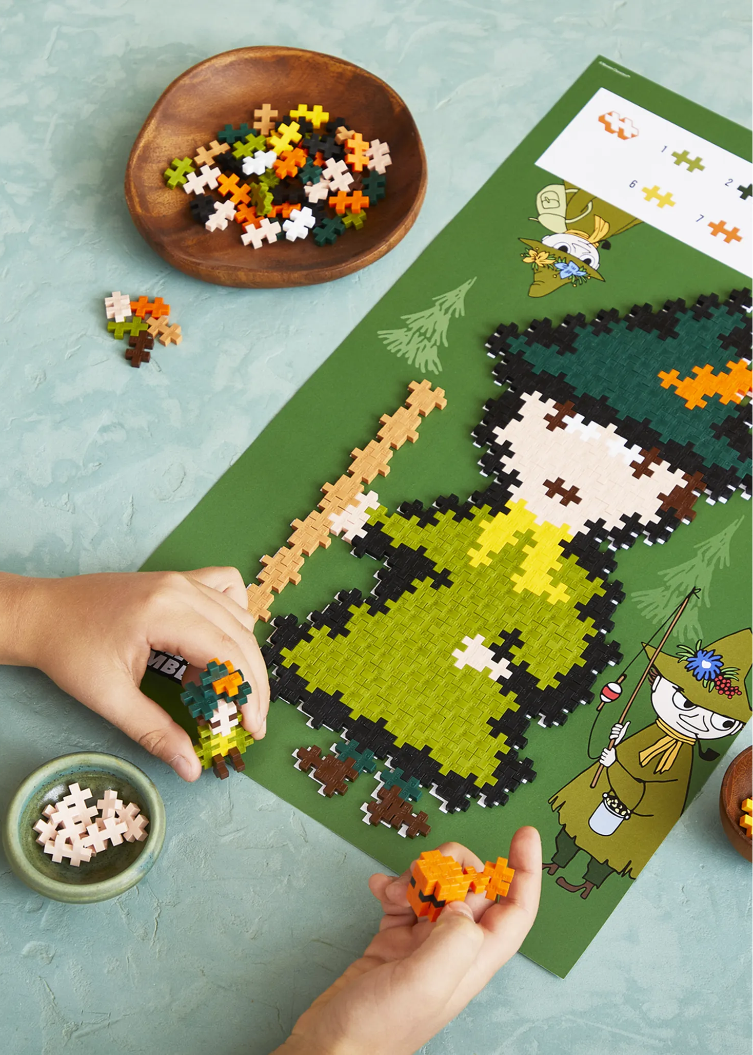 Snusmumrikken - Puzzle by Number - 270 stk